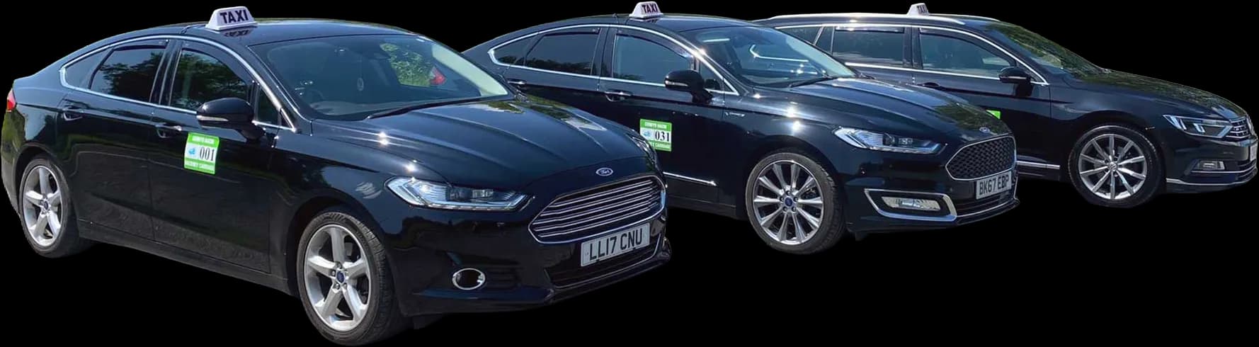 Central Cabs taxi fleet serving Port Talbot